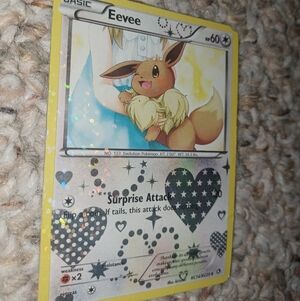 Pokemon Black & White Legendary Treasures Radiant Collection Holo Eevee